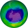 Antarctic Ozone 2001-10-08